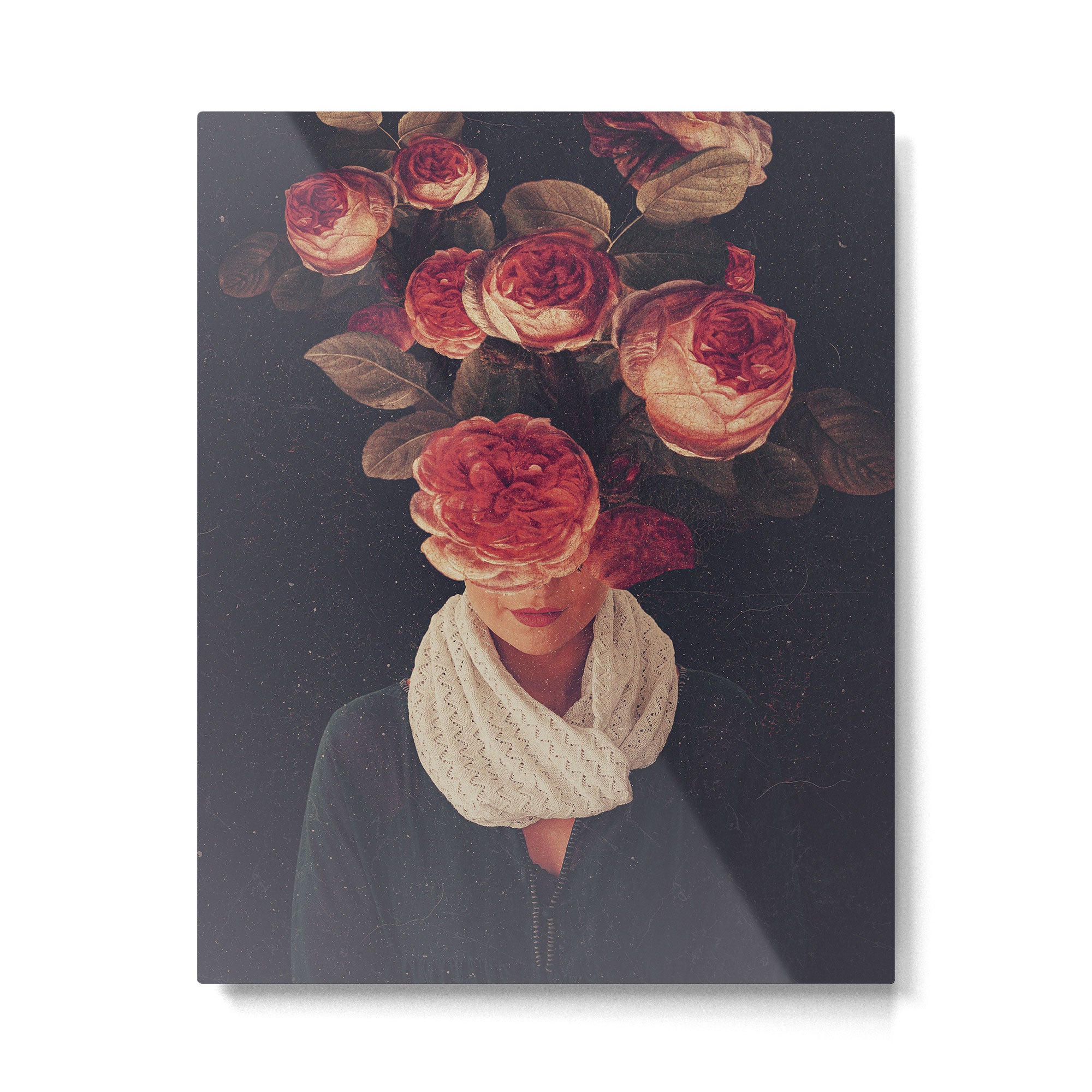 The smile of Roses Metal Print Gallery Image 4