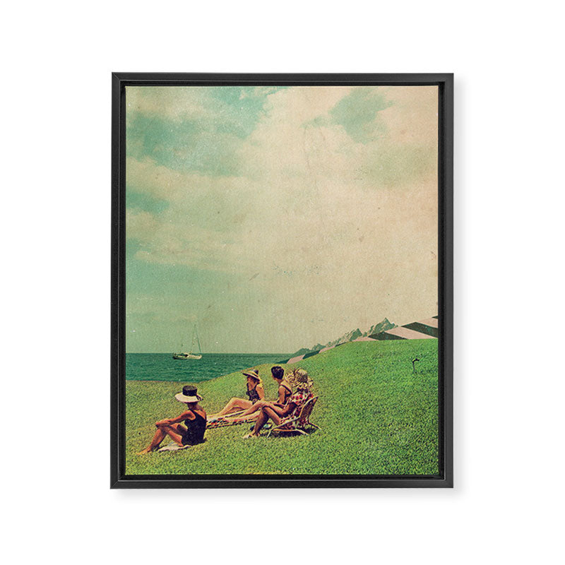 The Sun Forgot Us Framed Canvas Print Gallery Image 6