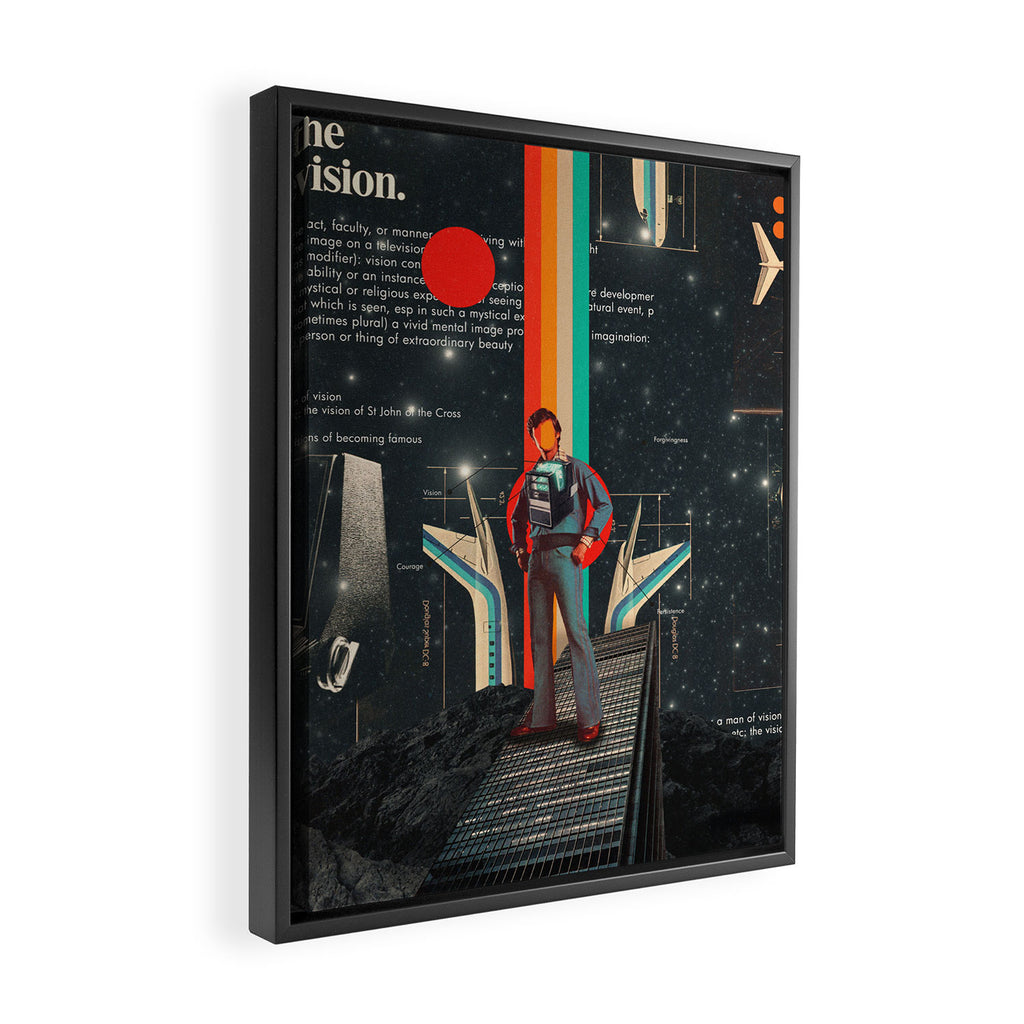 The Visionary Framed Canvas Print Gallery Image 2