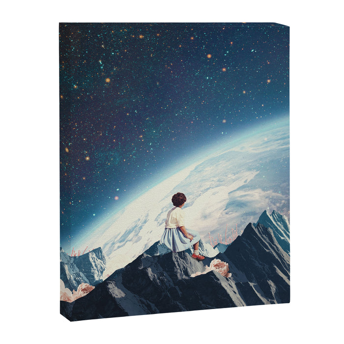 The worlds You taught me Canvas Print Gallery Image 1