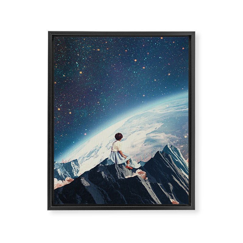 The worlds You taught me Framed Canvas Print Gallery Image 6