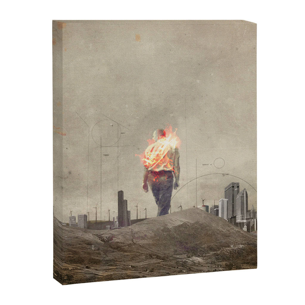 These cities burned my soul Canvas Print Gallery Image 6