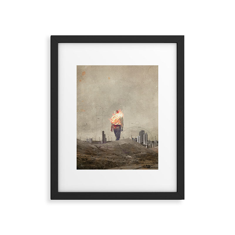 These cities burned my soul Framed Art Print Gallery Image 5