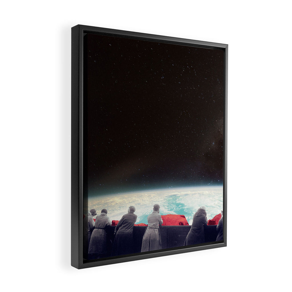 They Are Waiting For Us Framed Canvas Print Gallery Image 2