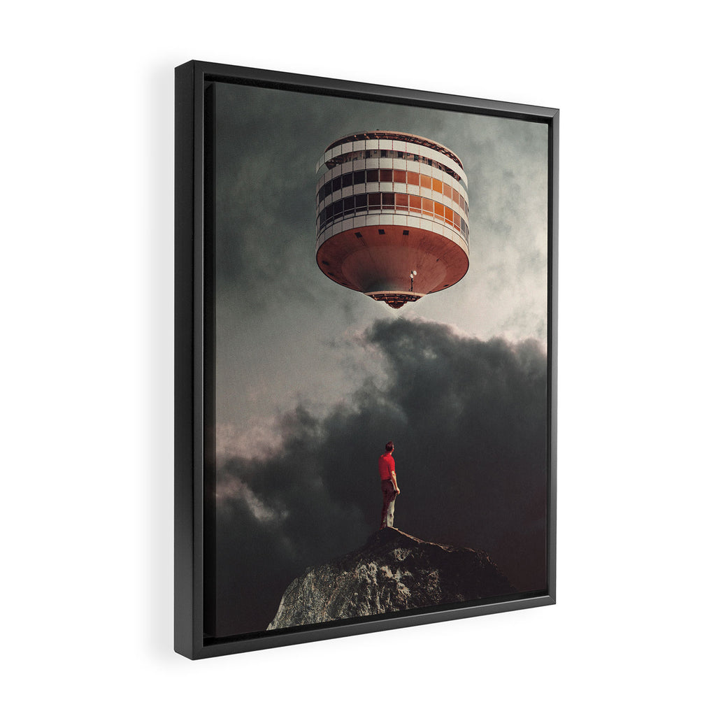 They have Always been Here Framed Canvas Print Gallery Image 2