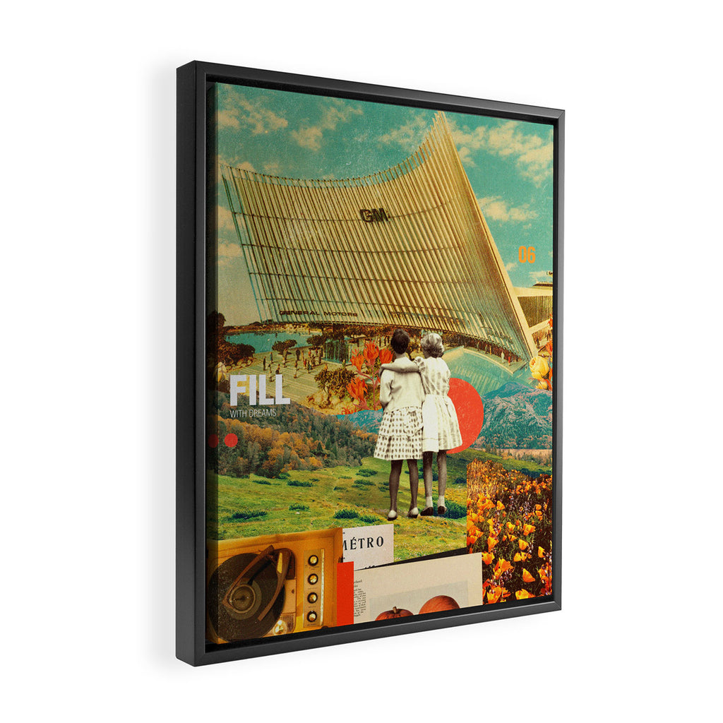 They Know Better Framed Canvas Print Gallery Image 2