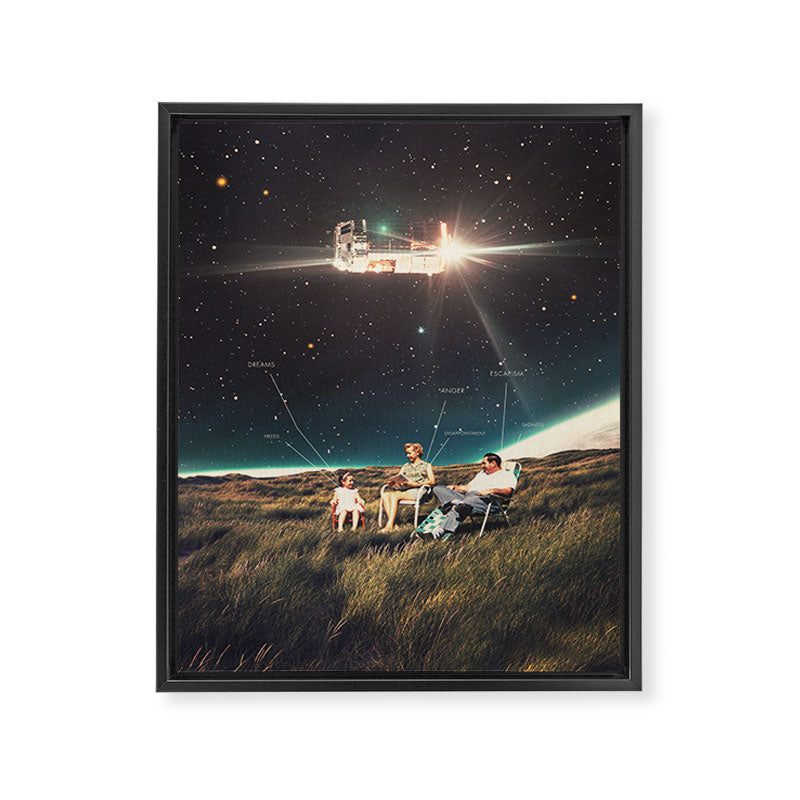 They know What We are thinking Framed Canvas Print Gallery Image 6