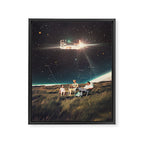 They know What We are thinking Framed Canvas Print Gallery Image 6