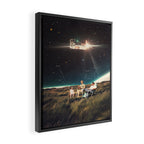 They know What We are thinking Framed Canvas Print Gallery Image 2