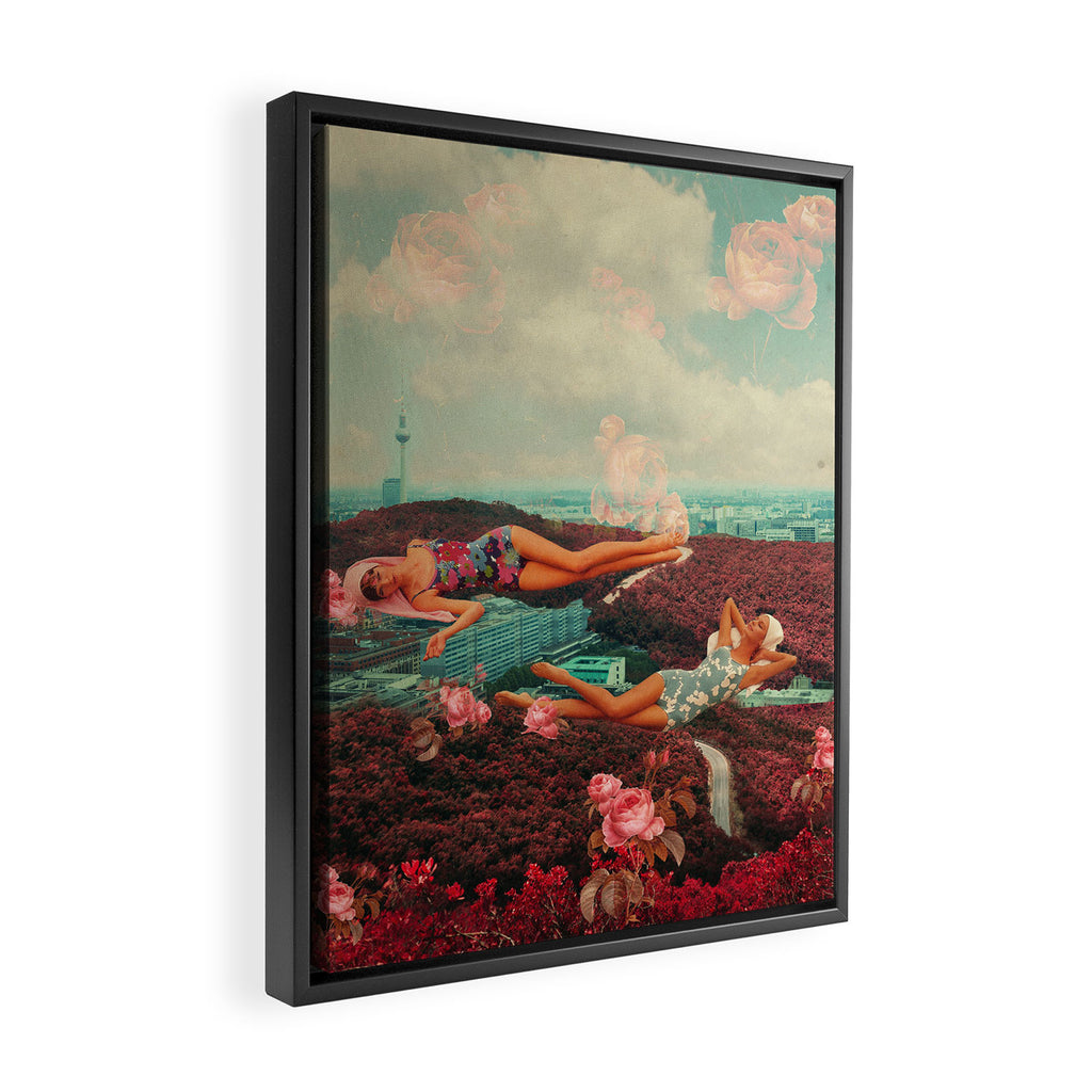 Those Pink Afternoons Framed Canvas Print Gallery Image 2