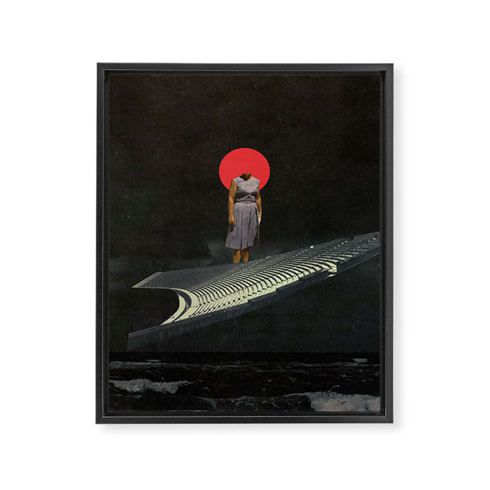 Timeless Anticipation Framed Canvas Print Gallery Image 1