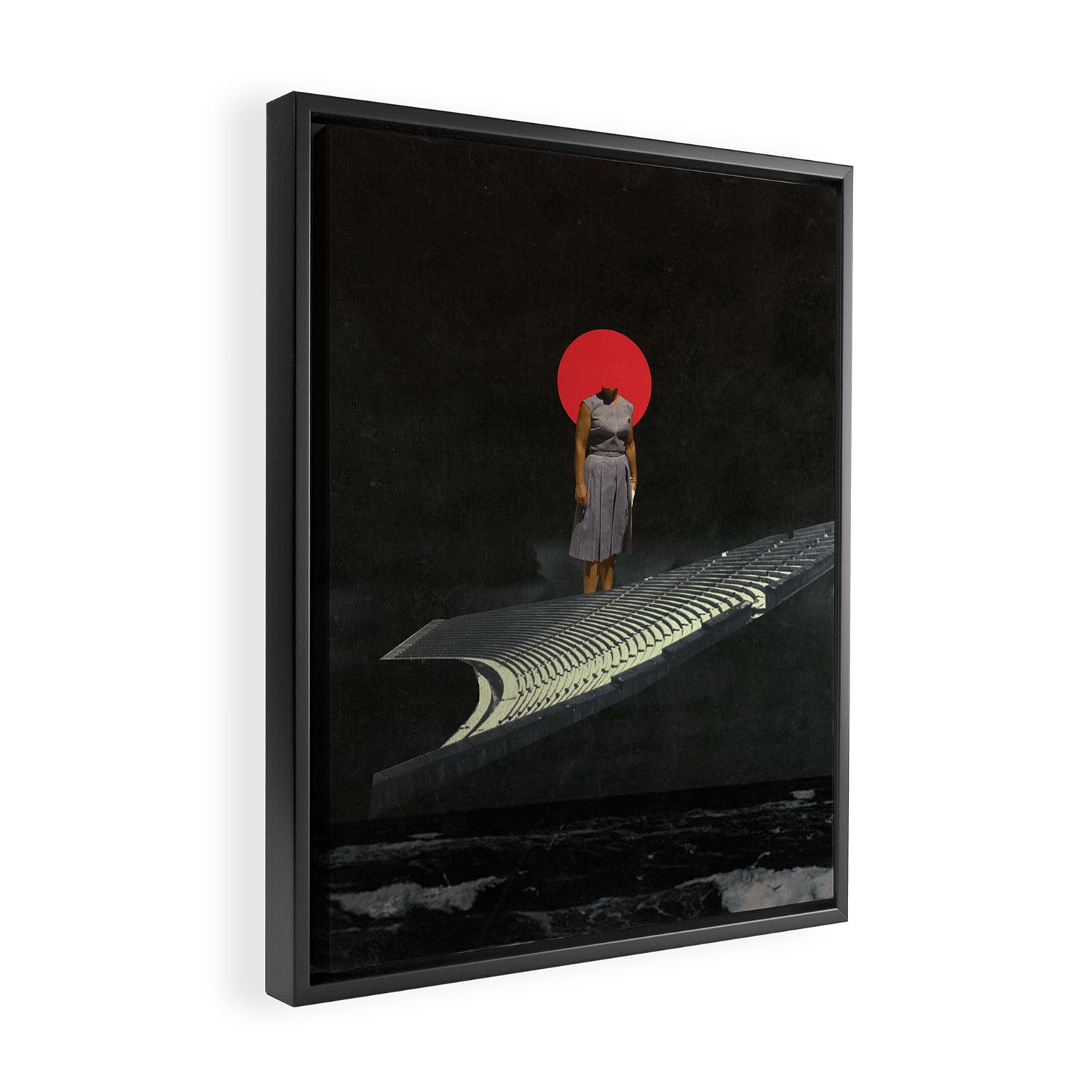 Timeless Anticipation Framed Canvas Print Gallery Image 2