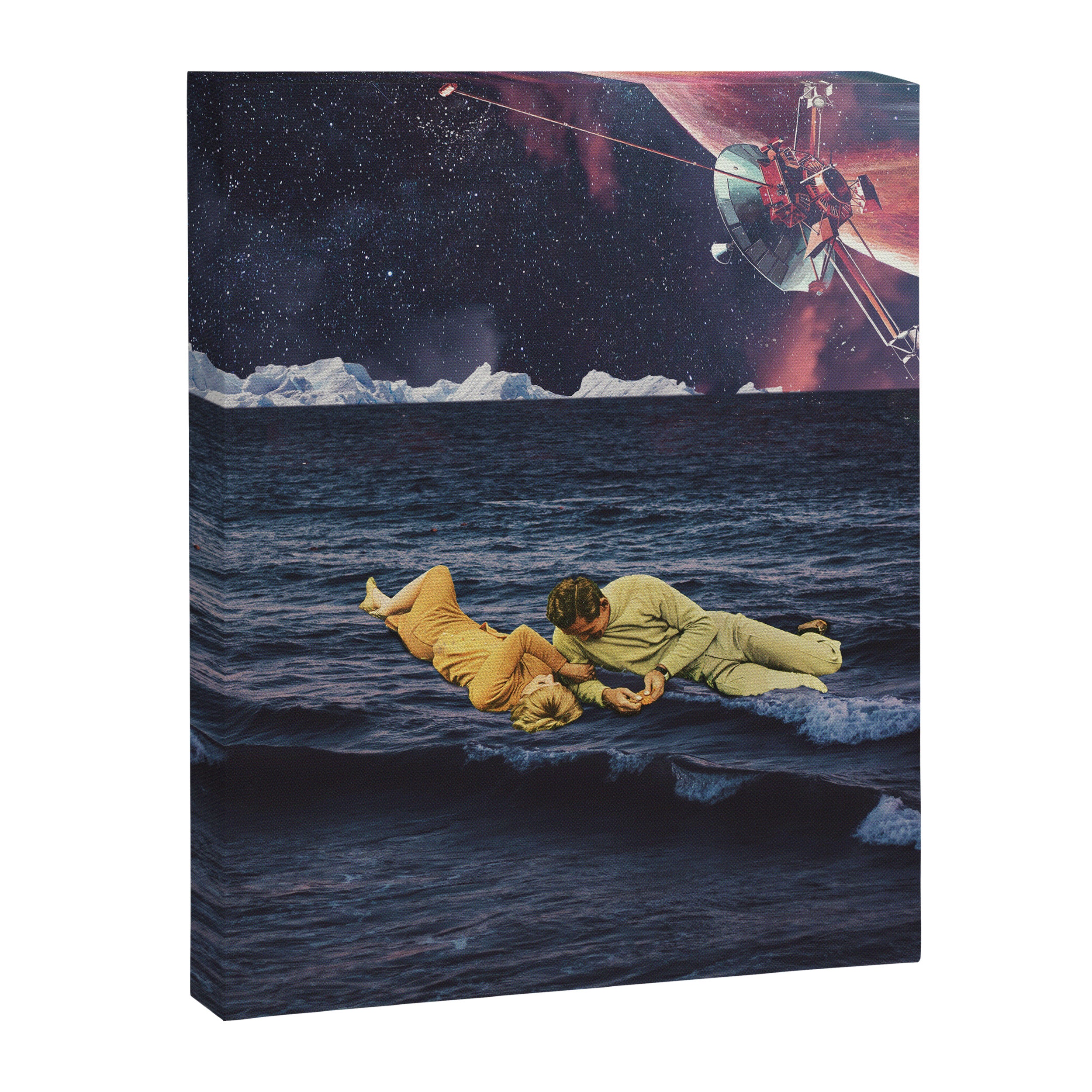 to be Reborn from a sea of Optimism Canvas Print Gallery Image 6