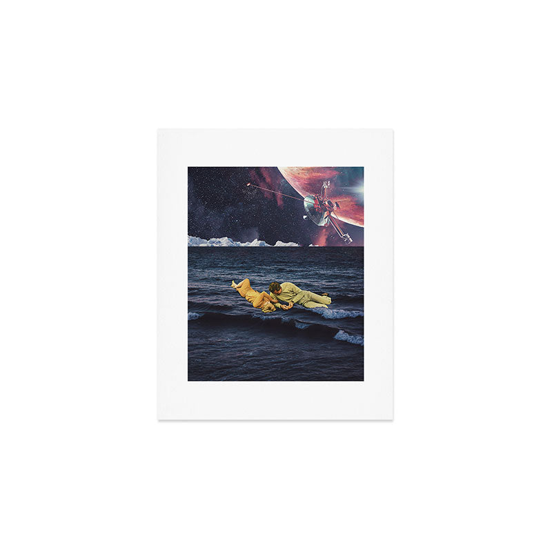 to be Reborn from a sea of Optimism Art Print Gallery Image 1