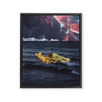 to be Reborn from a sea of Optimism Framed Canvas Print Gallery Image 6