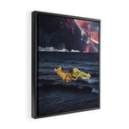 to be Reborn from a sea of Optimism Framed Canvas Print Gallery Image 2