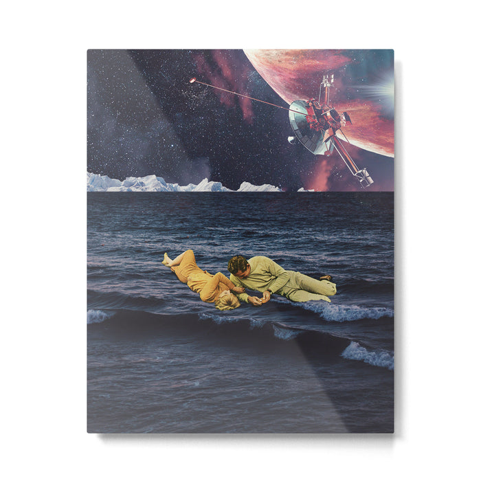 to be Reborn from a sea of Optimism Metal Print Gallery Image 1