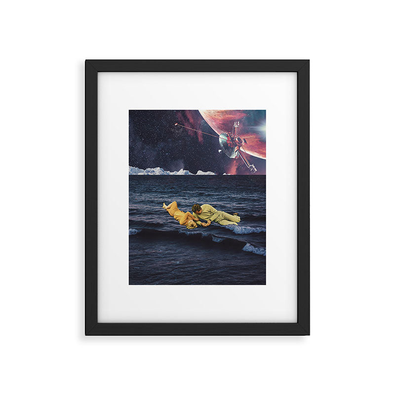 to be Reborn from a sea of Optimism Framed Art Print Gallery Image 5