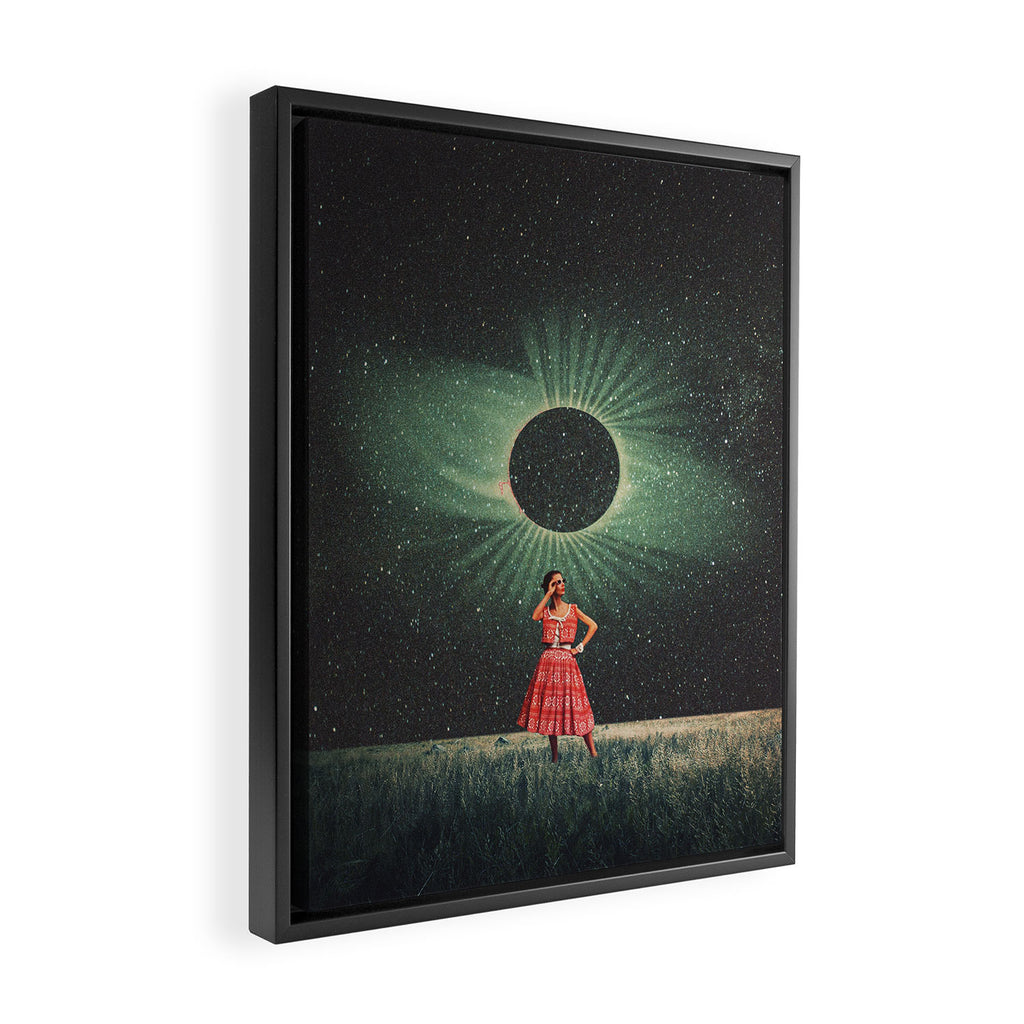 Total Eclipse of You Framed Canvas Print Gallery Image 2