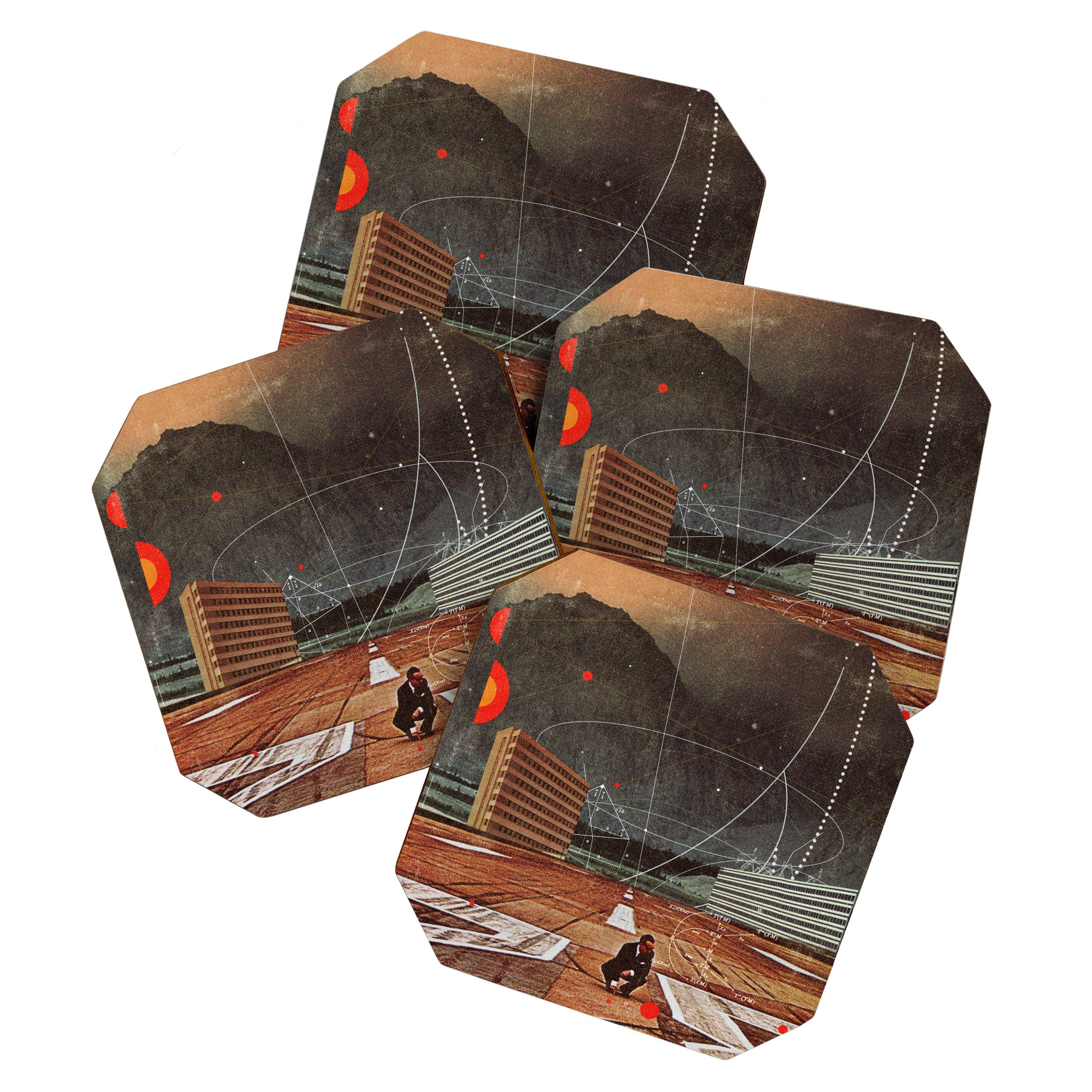 Tracing your Steps Coaster Gallery Image 1