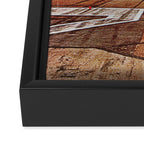 Tracing your Steps Framed Canvas Print Gallery Image 3