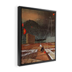 Tracing your Steps Framed Canvas Print Gallery Image 2
