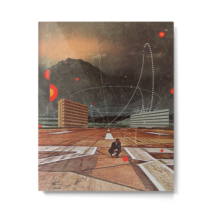 Tracing your Steps Metal Print Gallery Image 1