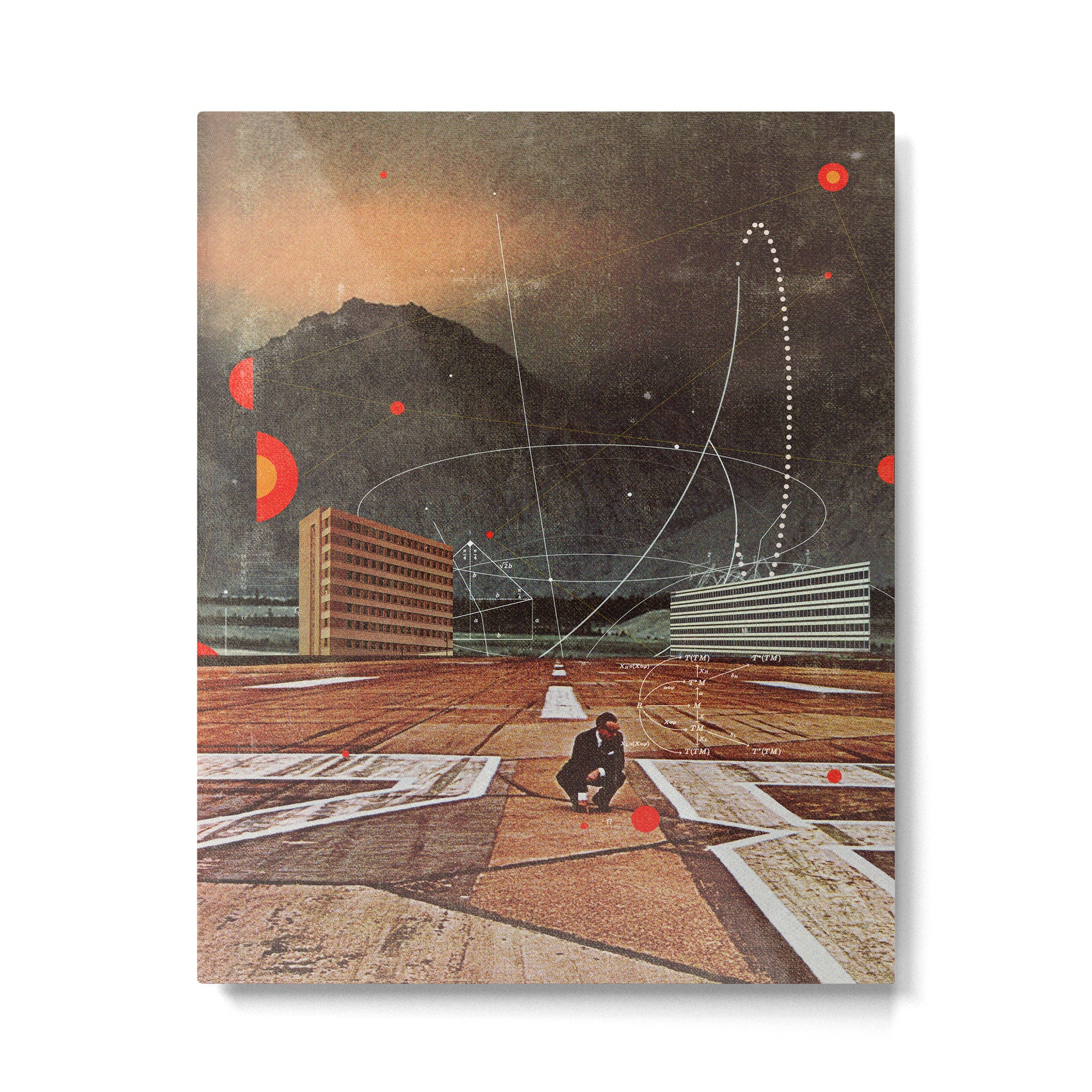 Tracing your Steps Metal Print Gallery Image 4