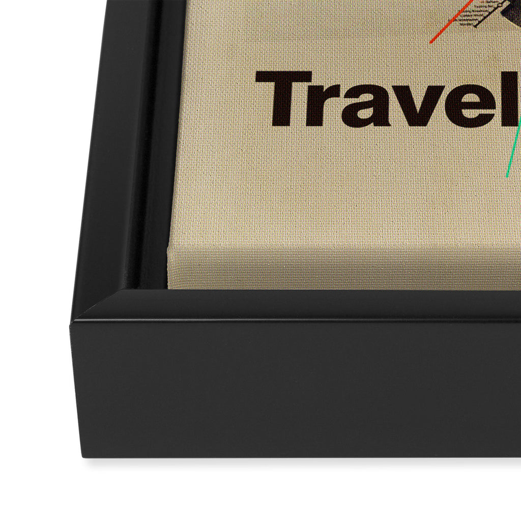 Traveller Framed Canvas Print Gallery Image 3