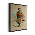 Traveller Framed Canvas Print Gallery Image 2