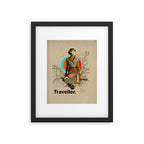 Traveller Framed Art Print Gallery Image 5