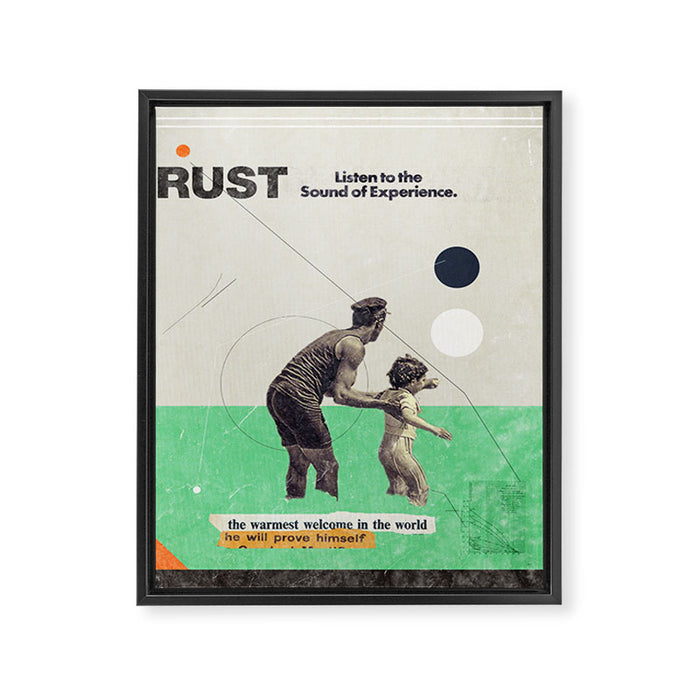 Trust Framed Canvas Print Gallery Image 1