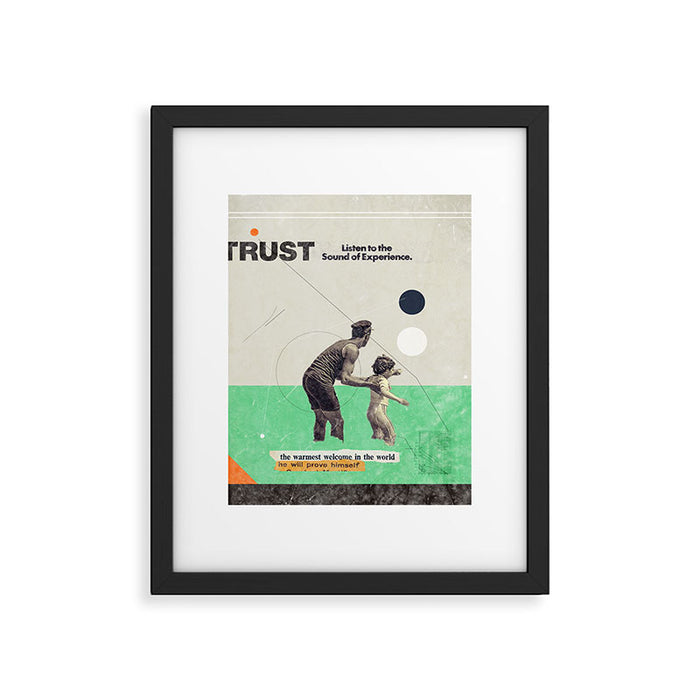 Trust Framed Art Print Gallery Image 1