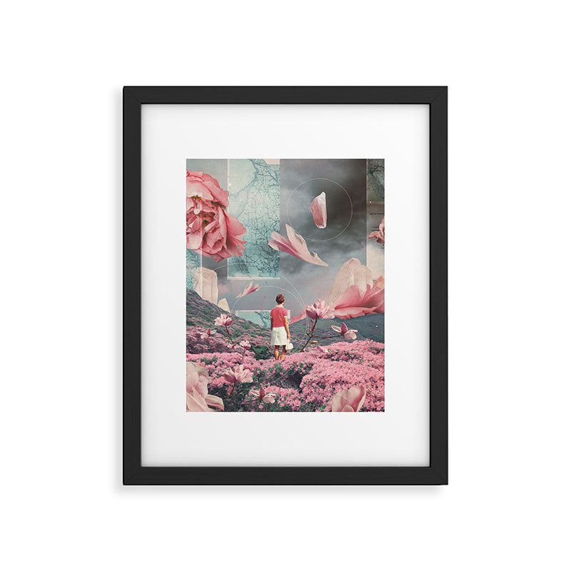 Trying to accept the Distance Framed Art Print Gallery Image 5