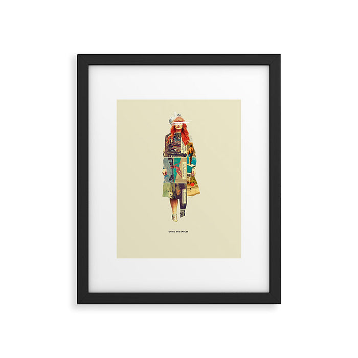 Until She Smiles Framed Art Print Gallery Image 1