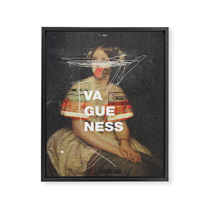 Vagueness Framed Canvas Print Gallery Image 1
