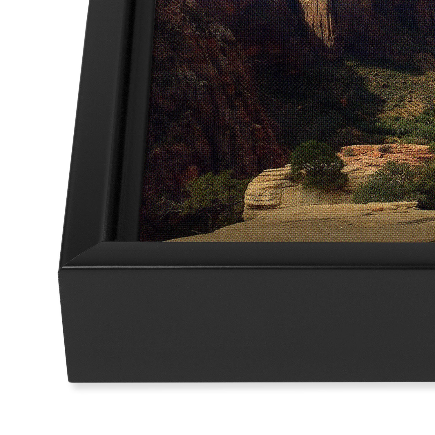 Video404 Framed Canvas Print Gallery Image 3