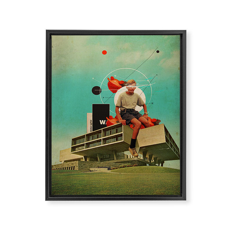 WaiKid Framed Canvas Print Gallery Image 6