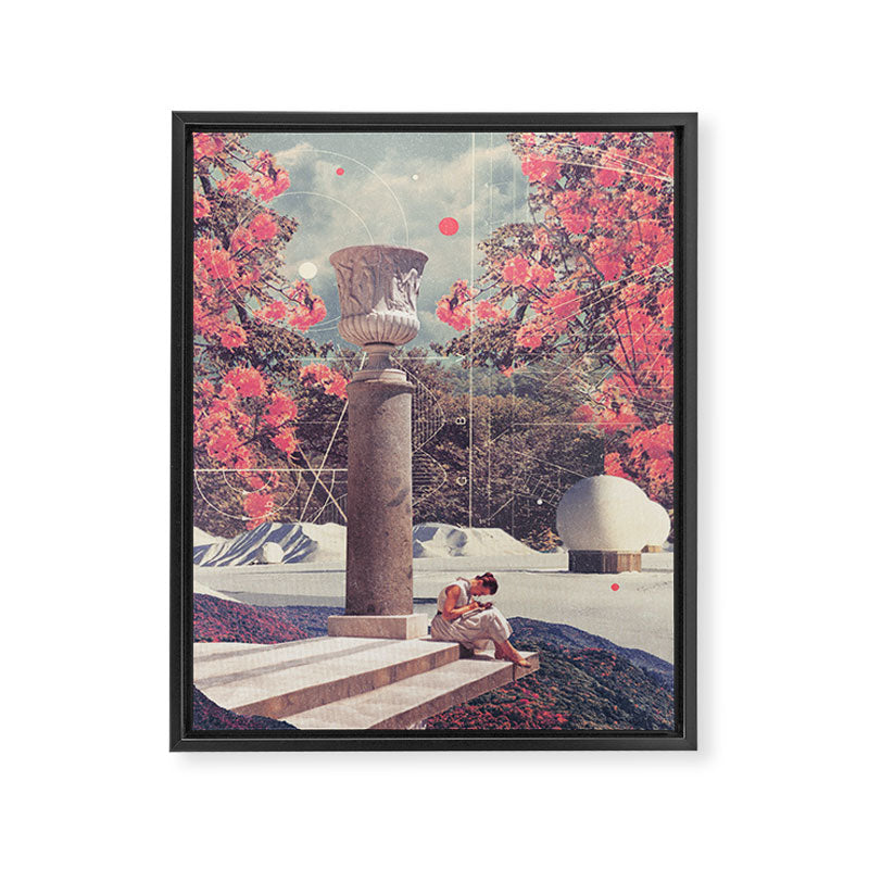 Waiting for my Loneliness to Forgive Me Framed Canvas Print Gallery Image 6