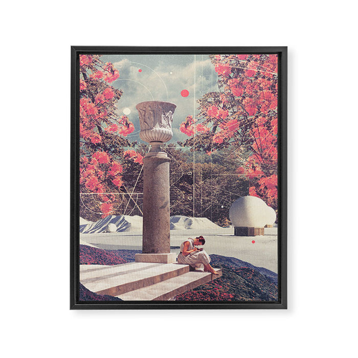 Waiting for my Loneliness to Forgive Me Framed Canvas Print Gallery Image 1