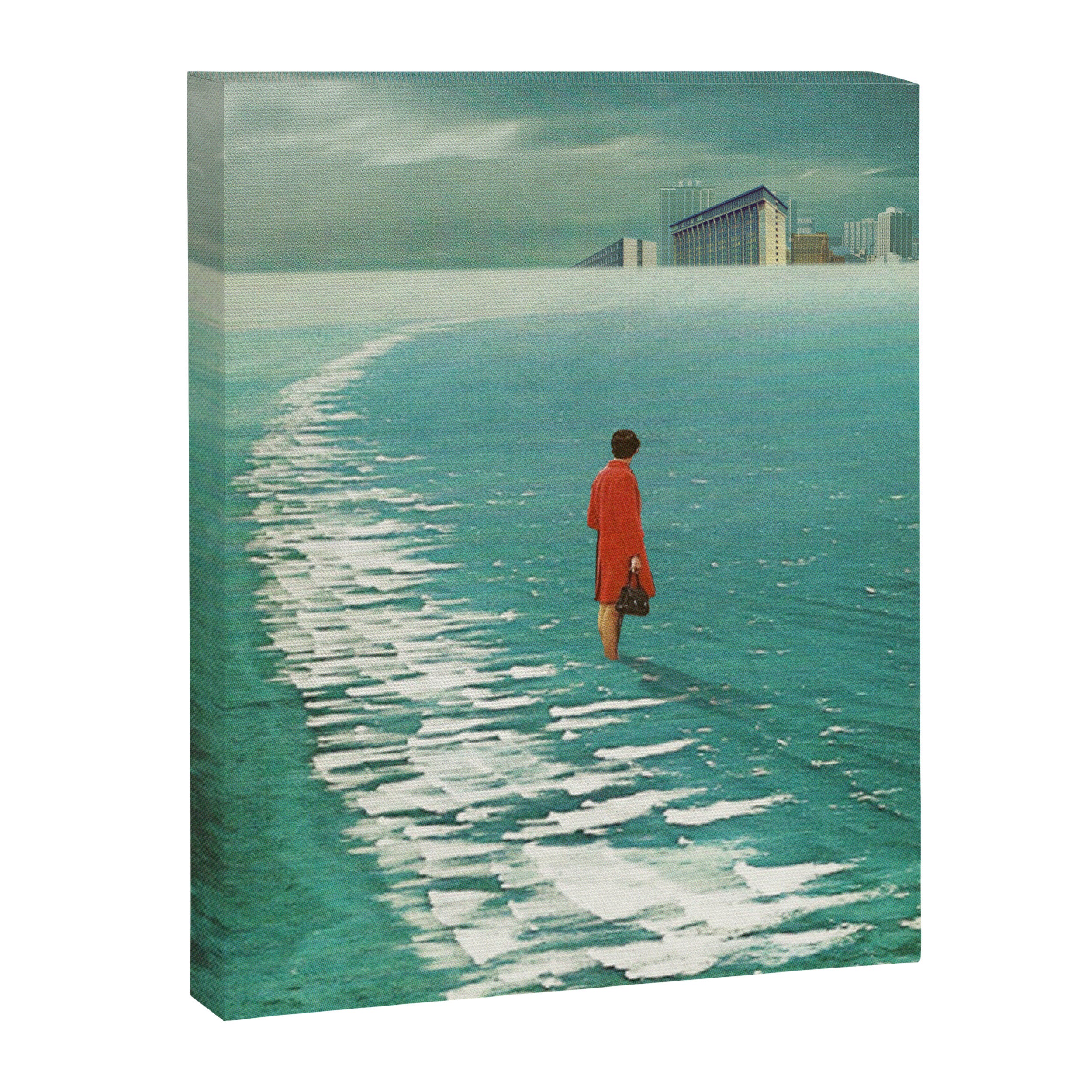 Waiting For The Cities To Fade Out Canvas Print Gallery Image 6
