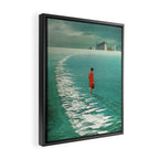 Waiting For The Cities To Fade Out Framed Canvas Print Gallery Image 2