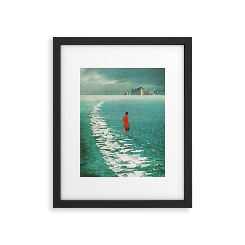 Waiting For The Cities To Fade Out Framed Art Print Gallery Image 4