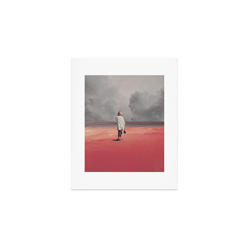 Watching you Leave me. Didn't want to Art Print Gallery Image 1