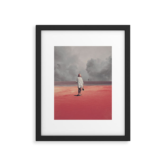Watching you Leave me. Didn't want to Framed Art Print Gallery Image 1
