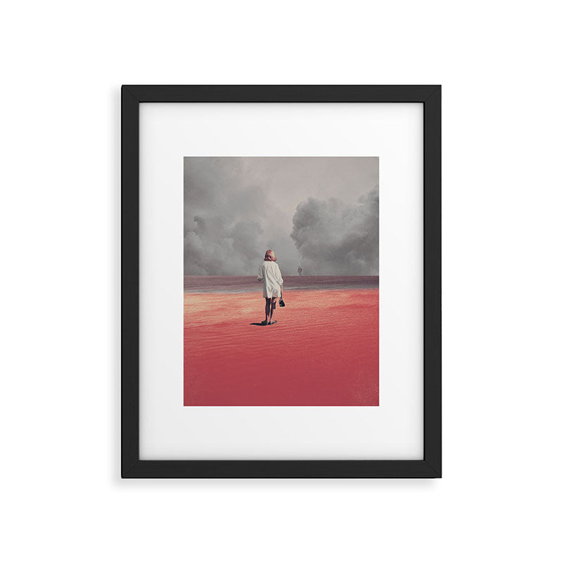 Watching you Leave me. Didn't want to Framed Art Print Gallery Image 5