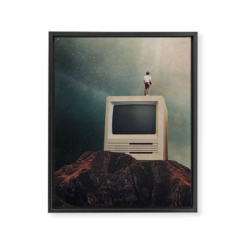 We are going to Escape Framed Canvas Print Gallery Image 6