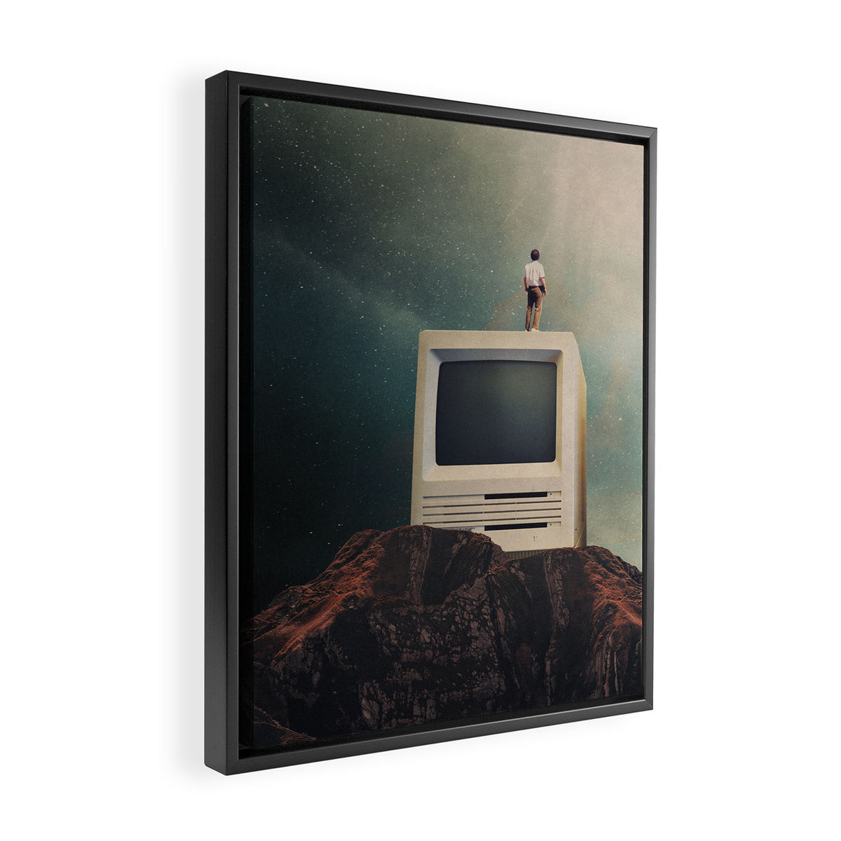 We are going to Escape Framed Canvas Print Gallery Image 2