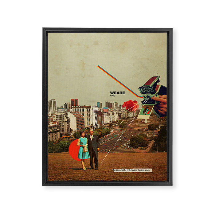 We Are One Framed Canvas Print Gallery Image 1