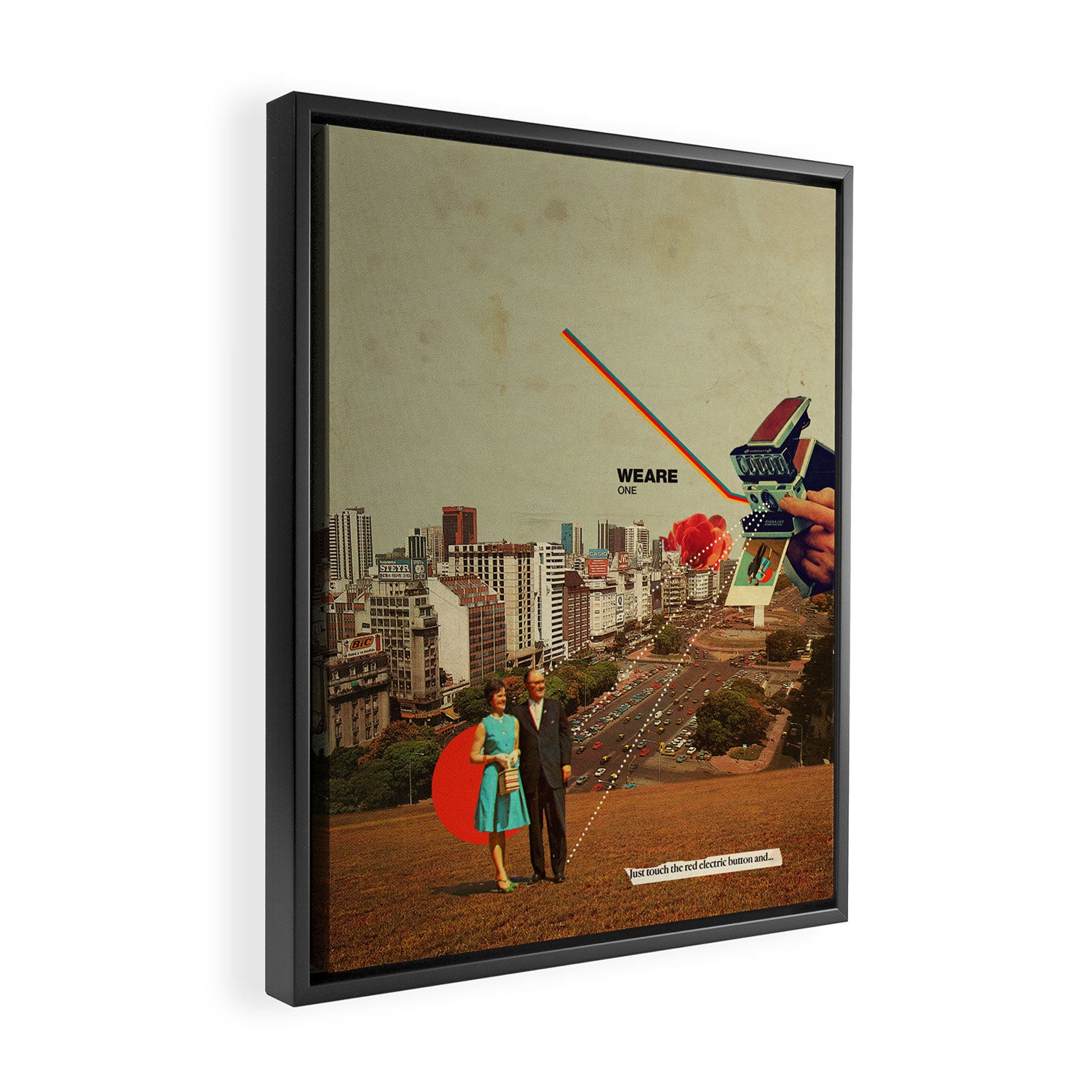 We Are One Framed Canvas Print Gallery Image 2